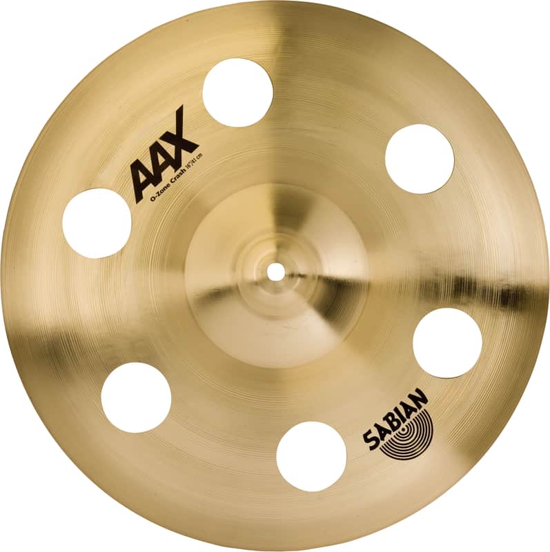 Sabian 16" AAX O-Zone Crash Brilliant Finish image 1
