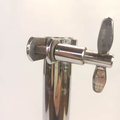 Ludwig #1345-1 Double Tom Drum Floor Stand Tripod Base Vintage 70s Post Receiver image 6