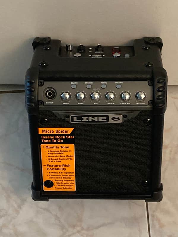 Line 6 Micro Spider 2020s - Black image 1