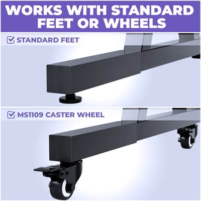 Immagine Liquid Stands 2-Tier Keyboard Stand Extender - Wider Base for Extra Security and Durability - 5