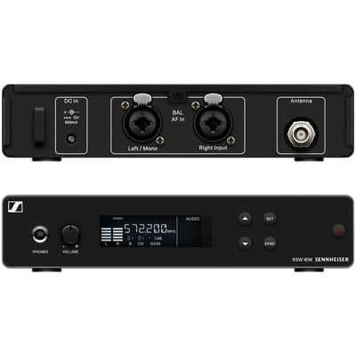 Sennheiser XSW IEM SR Wireless In-Ear Monitor Transmitter, Band B (572 - 596 MHz) image 2