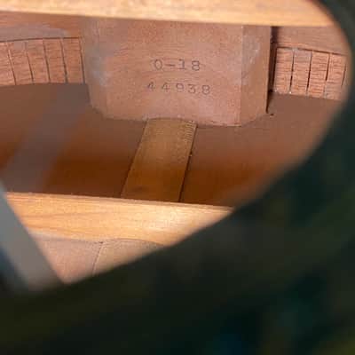 Vintage Martin 0-18, 1930 image 11