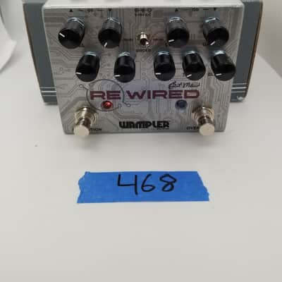 Wampler ReWired Brent Mason Signature Overdrive / Distortion 2024 - Present - Silver image 1