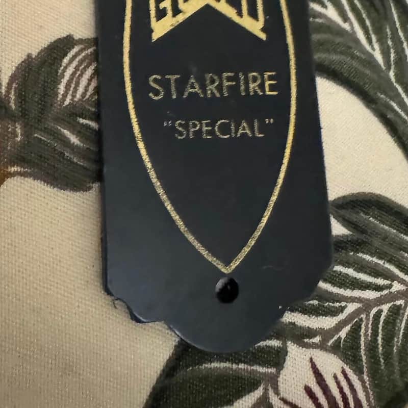 1998-2004 DeArmond By Guild Starfire Special truss rod cover B…