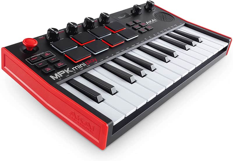 Akai Professional MPK Mini Play MK3 Compact Keyboard and Pad Controller with Speaker image 1