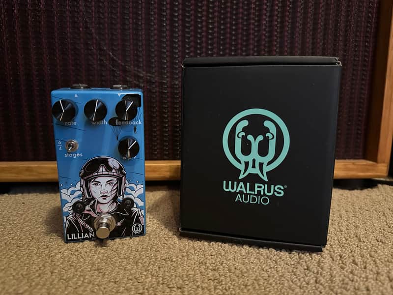 Walrus Audio Lillian Multi-Stage Analog Phaser 2018 - Present - Blue image 1