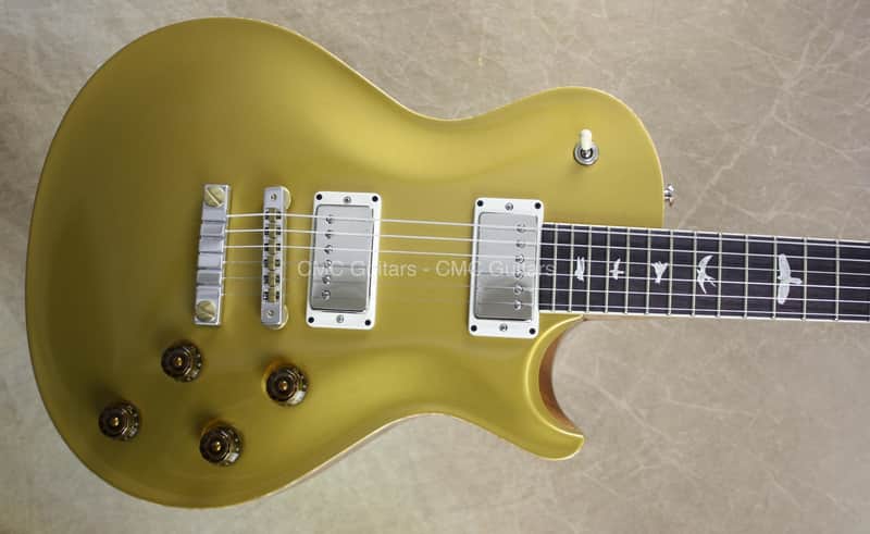 PRS Paul Reed Smith Single Cut SC245 Gold Top Guitar image 1