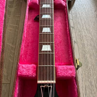 1980 Greco EG900 Super Real Black USA DiMarzio PAFs OHSC Japan Vintage image 5