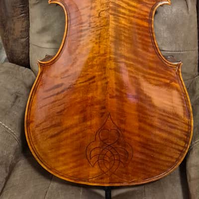 Dan Wall Montagnana/Maggini Hand-Carved Cello With Lots of Extras image 2
