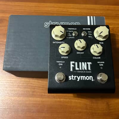 Strymon Flint Reverb and Tremolo V2 2022 - Present - Black image 1