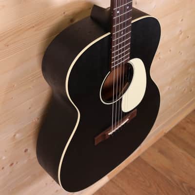 Martin USA 000-17E Blacksmoke - Rosewood Fingerboard, Satin Black image 3