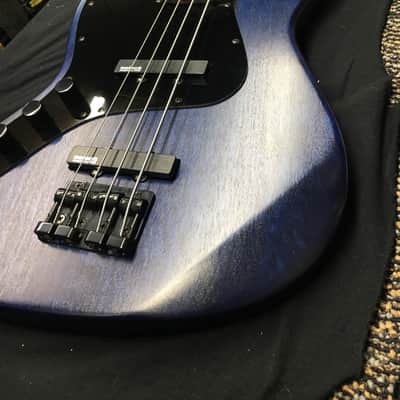 T.Davis Customs Muchaman J Bass 2017 Trans Blue image 12