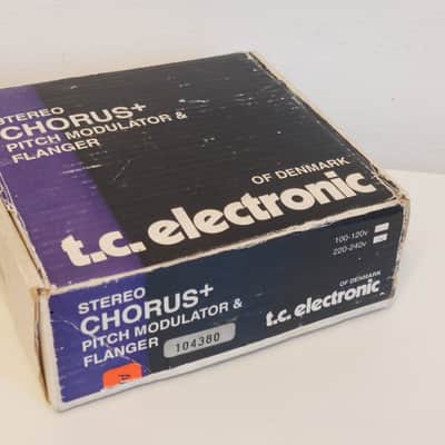 TC Electronic Stereo Chorus + Pitch Modulator & Flanger 1991 - 2016 - Black image 5