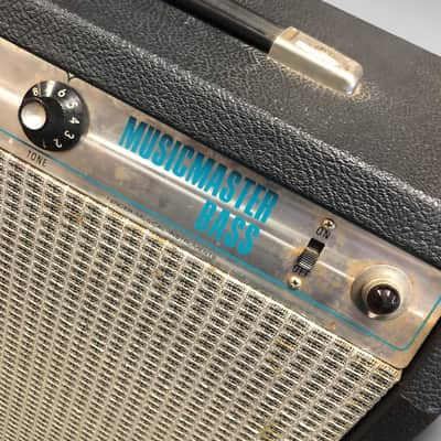 Fender Musicmaster Bass 12-Watt 1x12" Bass Combo 1970 - 1980 - Silverface image 4