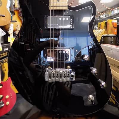 Reverend Descent W Electric Guitar - Midnight Black image 1