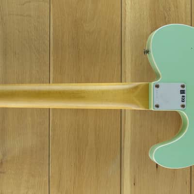Fender Custom Shop 60 Tele Custom Journeyman Relic Super Faded Aged Surf Green R141289 image 2