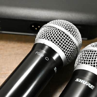 Shure BLX288/PG58 Wireless Microphone System - H10 Band NO POWER SUPPLY CG012PA image 7