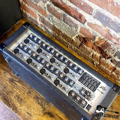Peavey PVi 8B 8-Channel Powered Mixer/Amplifier - 150W (2000s - Black) image 3