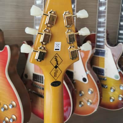 Epiphone 1958 Korina Flying V (White Pickguard) 2023 - Aged Natural image 12