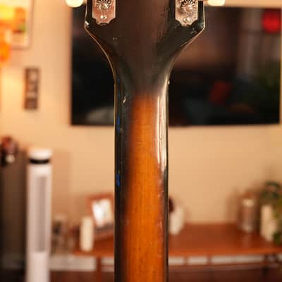 1966 Harmony H70 Meteor with Bigsby - Sunburst image 8