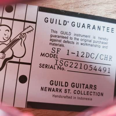 Guild Starfire 12-String Semi-Hollow Electric Guitar Cherry Red w/Case image 3