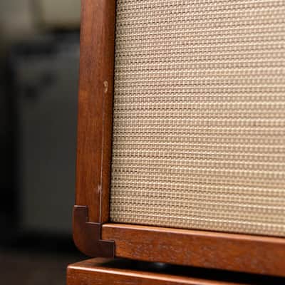 Taylor Circa 74, 2-Channel Acoustic/Vocal Amplifier with Mahogany Amp Stand - Factory Used image 7