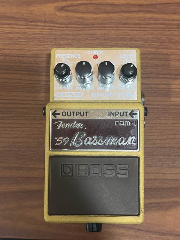Boss FBM-1 Fender '59 Bassman 2007 - Present - Tan image 1