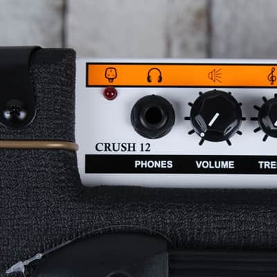 Orange CRUSH 12 Electric Guitar Combo Amplifier 12 Watt Solid State Amp Black image 4