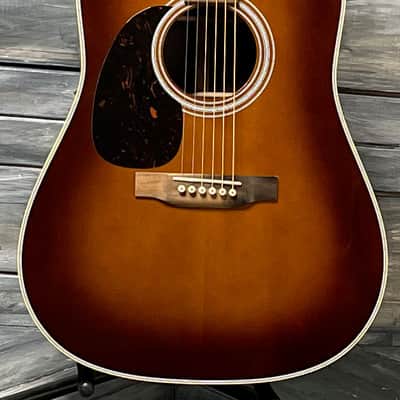 Martin Left Handed D-28 Standard Series Acoustic Guitar- Ambertone finish image 1