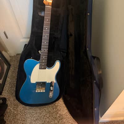 Squier Esquire by Fender Custom Classic Vibe ‘60s w/ Eldred Mod, upgrades, Lake Placid Blue w/case image 16