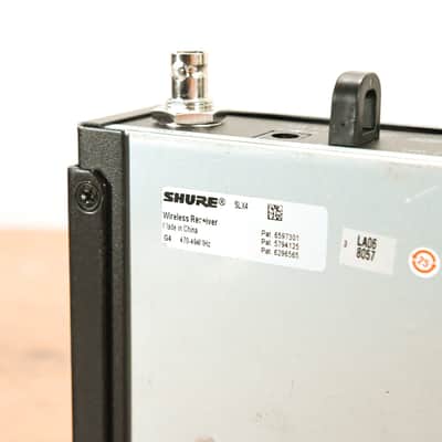 Shure SLX14 Bodypack Wireless System - G4 Band (NO POWER SUPPLY) CG010XV image 8