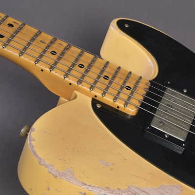 Fender Custom Shop Nocaster 1951 HREL HB Nocaster Blonde Masterbuilt Kyle McMillin image 4