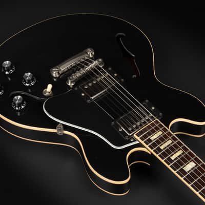 2015 Gibson Memphis ES-339 Block Inlays - Satin Ebony | USA Semi-Hollow Custom Burstbucker Humbucker Pickups 3.35kg | CoA OHSC image 8