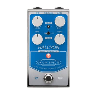Origin Effects Halcyon Blue Overdrive Pedal image 1