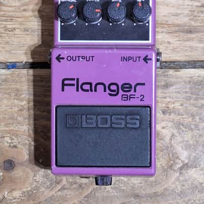 Vintage Boss BF-2 Flanger (Black Label) 1980 - 1984 - Purple image 1