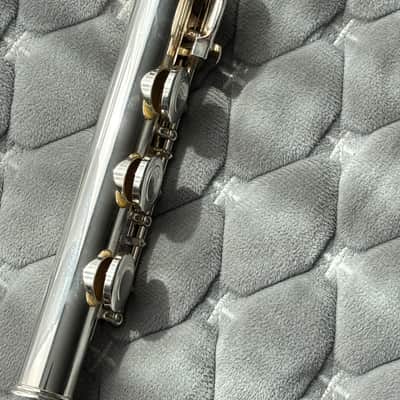 Gemeinhardt 3SHB Open-Hole Flute with Inline G, B-Foot 2010s - Silver-Plated image 9