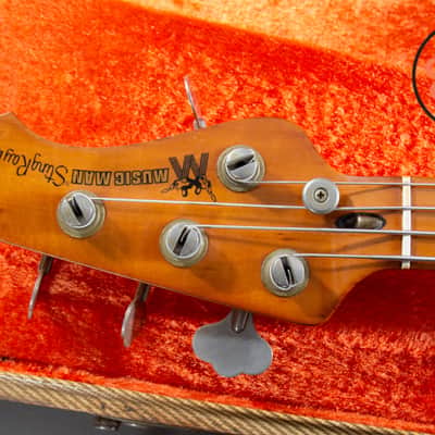 1979 Music Man Stingray Bass Black Pre-Ernie Ball OHSC image 3