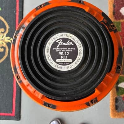Cerwin-Vega PS-12 1960-1970 - Orange/Black image 2