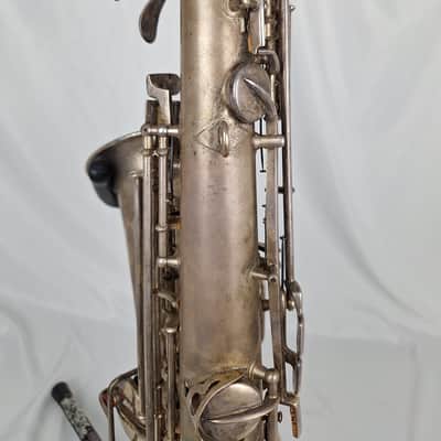 Conn Alto Sax 1920s Silver image 6