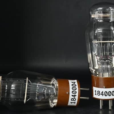 Platinum Matched Pair Sylvania VT25 10Y Leaf Getter USA Made Amplitrex Tested image 7