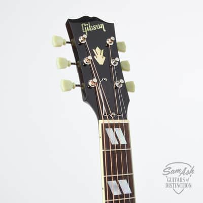 Gibson J 185 Original Acoustic Electric Guitar Vintage Sunburst image 5