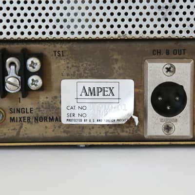 1960 Ampex MX-35 Vintage 4x2 Tube Mixer - 100% All Original, Great Tube Mic Pre - Studio Ready!! image 10