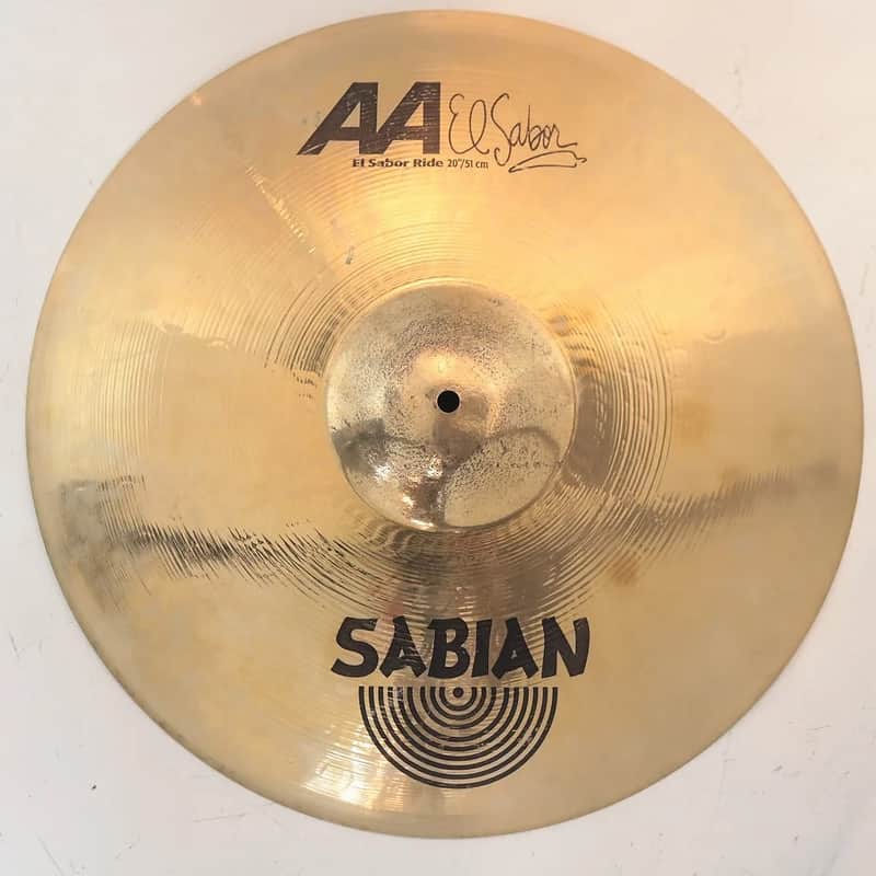 Sabian 20" AA El Sabor Ride Cymbal 2006 - 2010 image 1