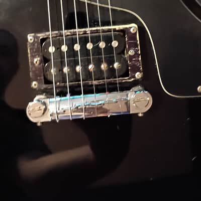 Epiphone Les Paul Junior Humbucker 2003 Ebony Singlecut image 4