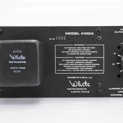 White Instruments 4100A Stereo 10-Band Rackmountable Equalizer #43227 image 12