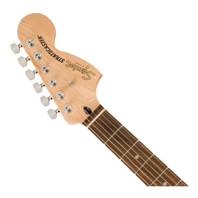 Squier Affinity Stratocaster Mustang Micro Pack - Black w/Laurel FB image 5