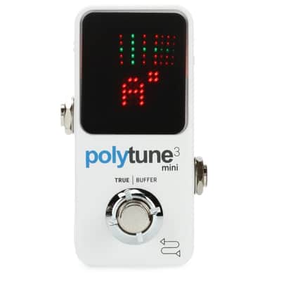 TC Electronic POLYTUNE 3 MINI Tiny Polyphonic Tuner with Multiple Tuning Modes and Built-In BONAFIDE BUFFER image 1