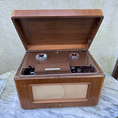 Tape recorder REVOX T26 1952 - Wood brown Bild 1