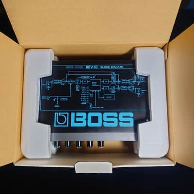 BOSS RRV-10 Digital Reverb MIJ Japan Vintage Micro Rack w/ Original Box Tested Working image 2