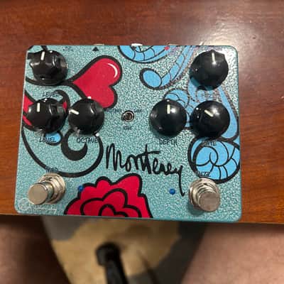 Keeley Monterey Rotary Fuzz Vibe 2016 - Present - Blue / Graphic